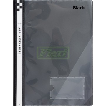 FLEXI FLAT FILE WITH FRONT POCKET